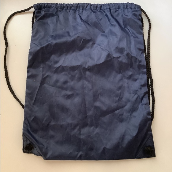 Blue Drawstring Bag - Picture 2 of 2